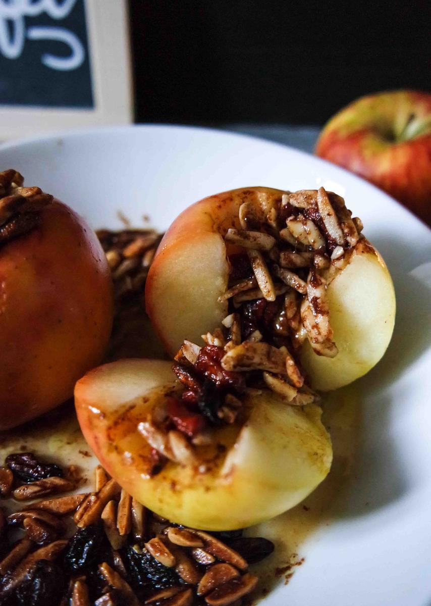 Rezeptbild: Bratäpfel mit Goji-Beeren