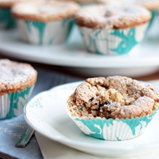 Rezeptbild: Apfel-Schoko-Nuss-Muffins