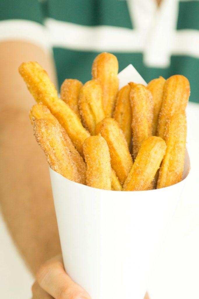 Rezeptbild: Churros aus dem Backofen