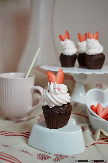 Rezeptbild: Champagner Cupcakes