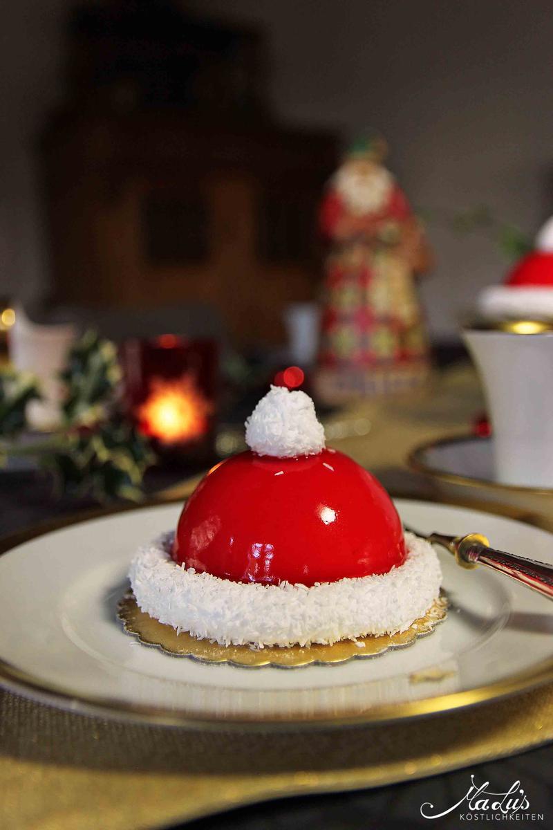 Rezeptbild: Weihnachtsmann Mützen Törtchen