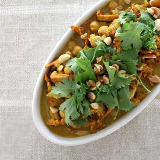 Rezeptbild: Curry mit Pfifferlingen