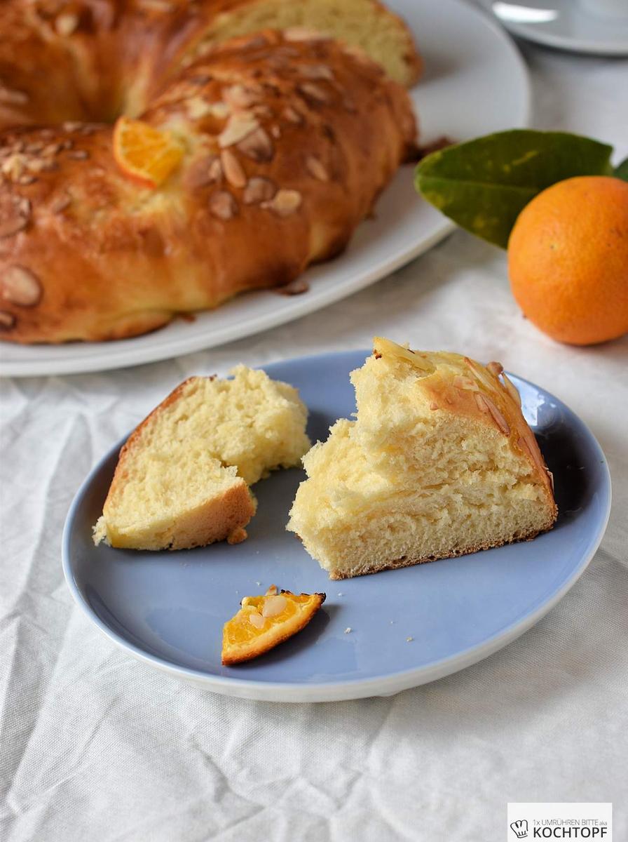 Rezeptbild: Roscón de Reyes {Spanischer Dreikönigskuchen}