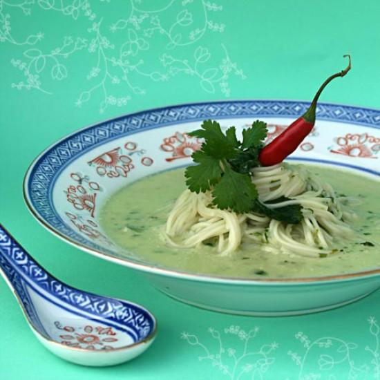 Rezeptbild: Koriandersüppchen