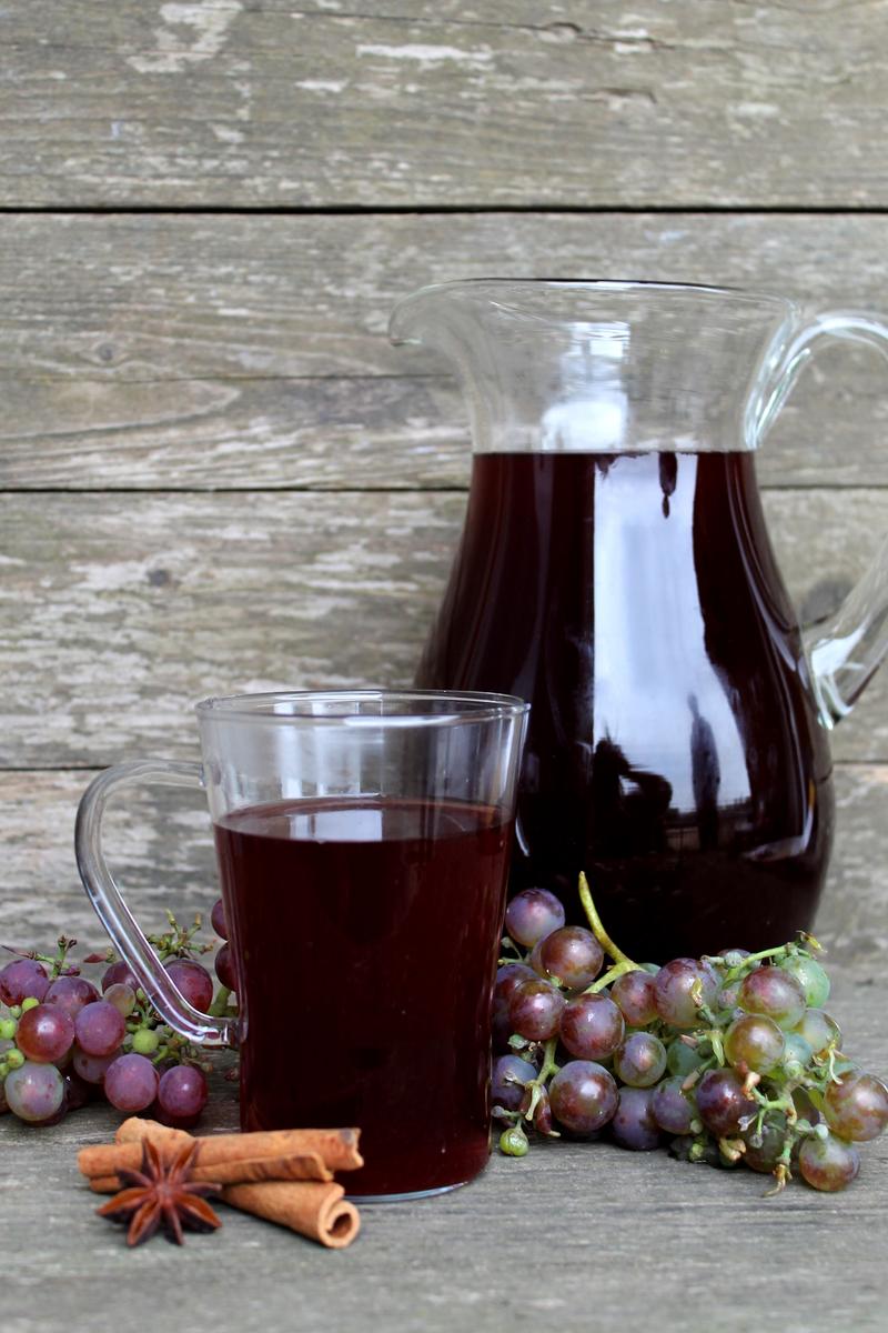 Rezeptbild: Heißer Traubenpunsch