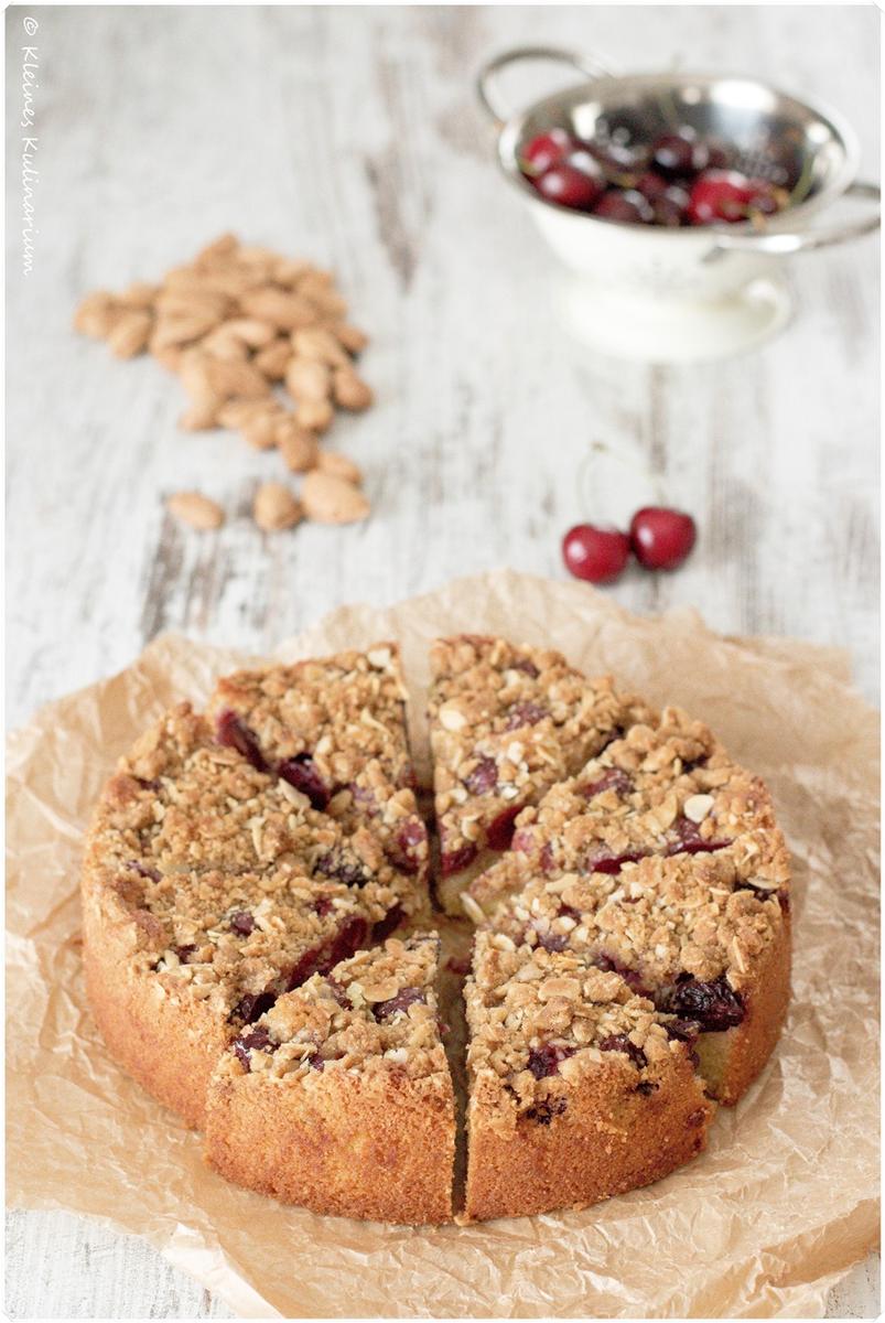 Rezeptbild: Mandel-Kirschkuchen