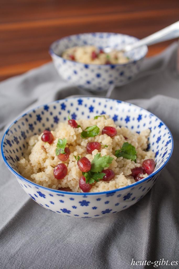Rezeptbild: Granatapfel-Couscous