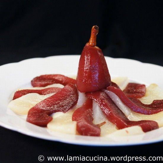Rezeptbild: Pochierte Röteli Birnen