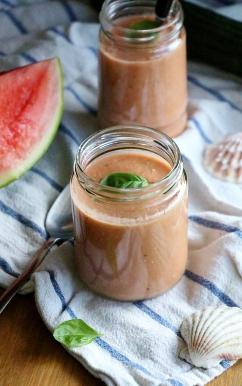 Rezeptbild: Wassermelonen Gazpacho