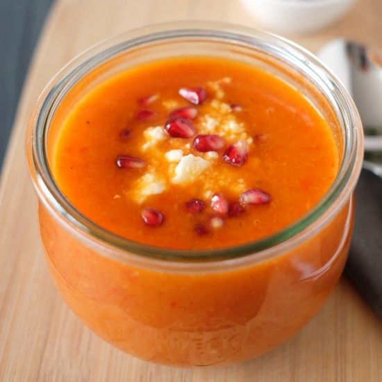 Rezeptbild: Paprika-Pastinaken-Suppe
