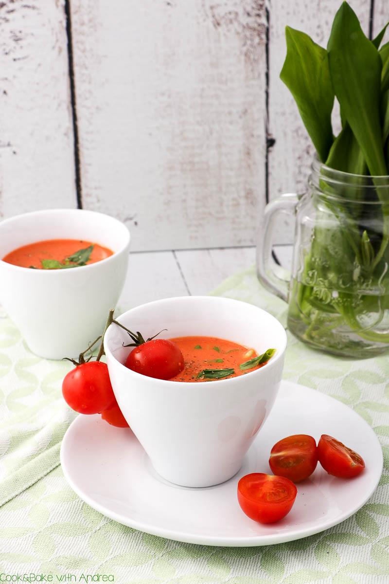 Rezeptbild: Bärlauch-Tomatensuppe