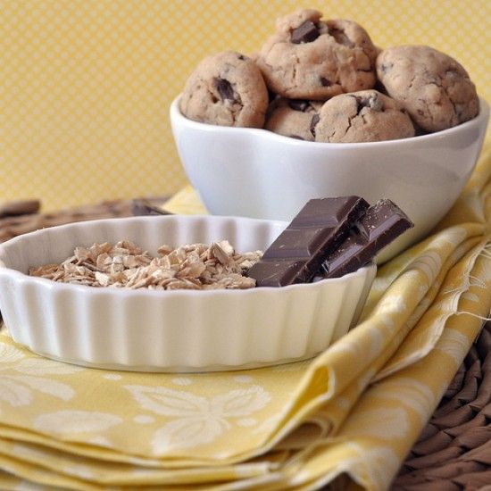 Rezeptbild: Haferflockenkekse mit brauner Butter