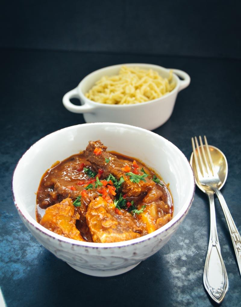 Rezeptbild: Ungarisches Gulasch Rezept