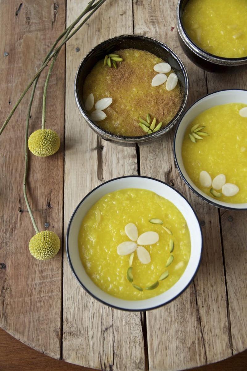 Rezeptbild: Sholeh Zard - Persischer Safran Reispudding