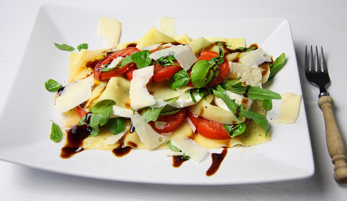 Rezeptbild: Caprese-Lasagne