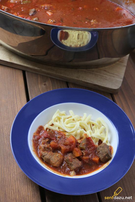 Rezeptbild: Gulasch Rezept – Ungarisch Style