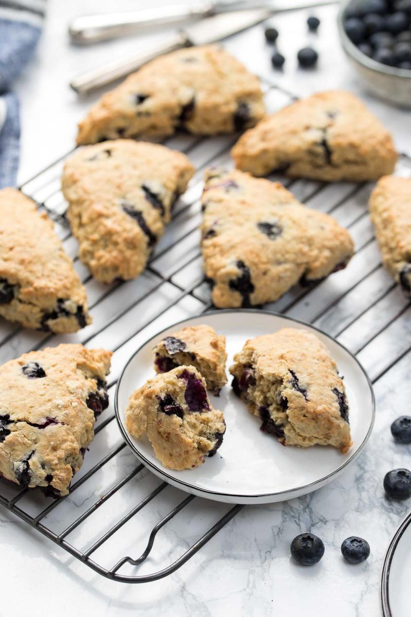 Rezeptbild: Blaubeer Scones