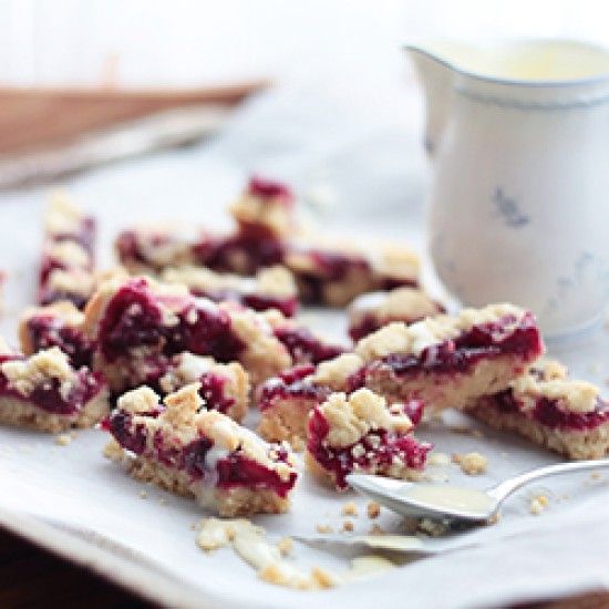 Rezeptbild: Red Berry Crumble Bars