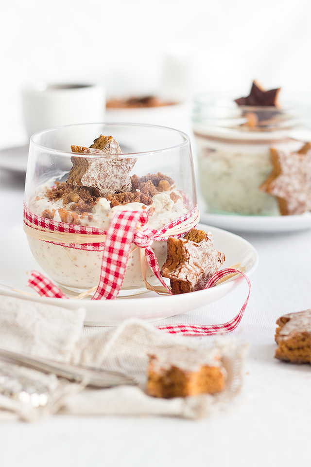 Rezeptbild: Weiße Lebkuchen-Mousse