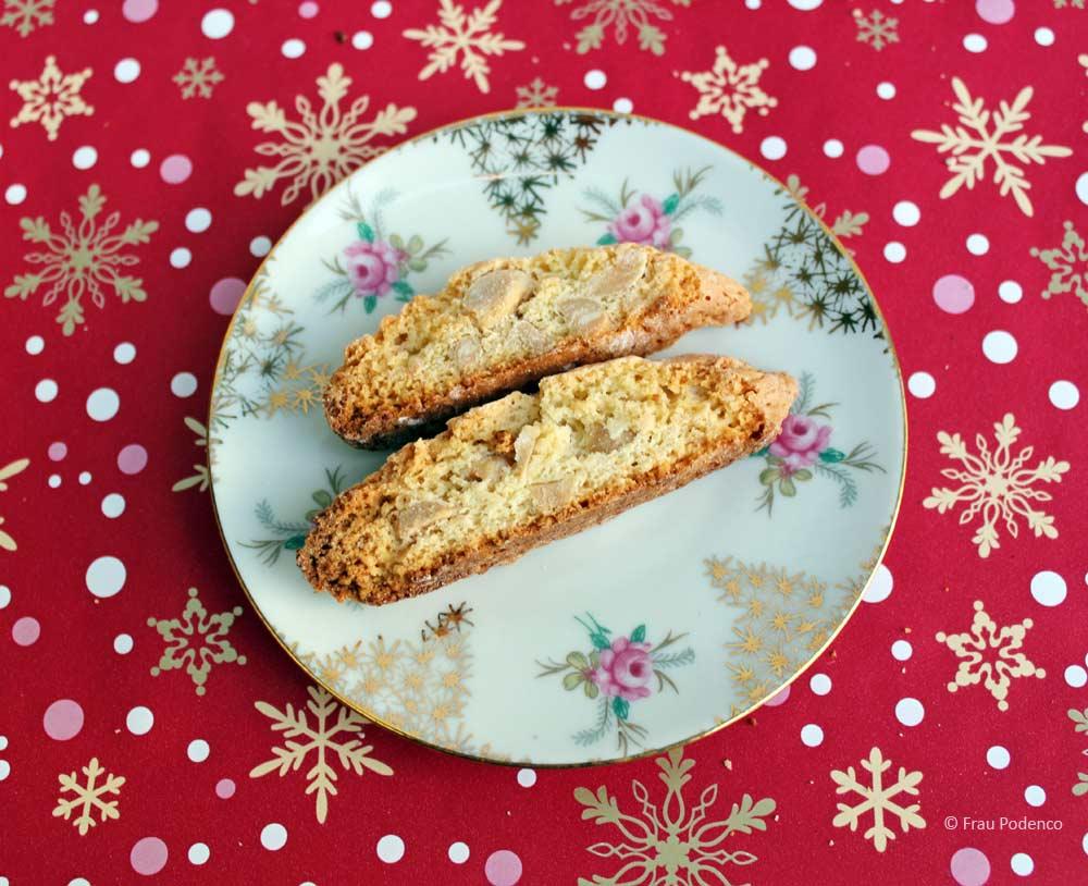 Rezeptbild: Cantuccini mit Erdnüssen
