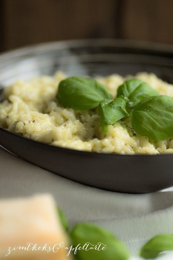 Rezeptbild: Basilikum-Risotto
