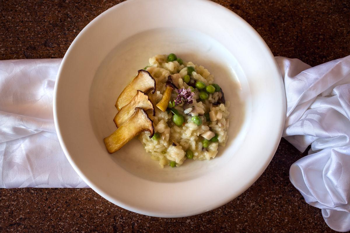 Rezeptbild: Kräuterseitlingrisotto