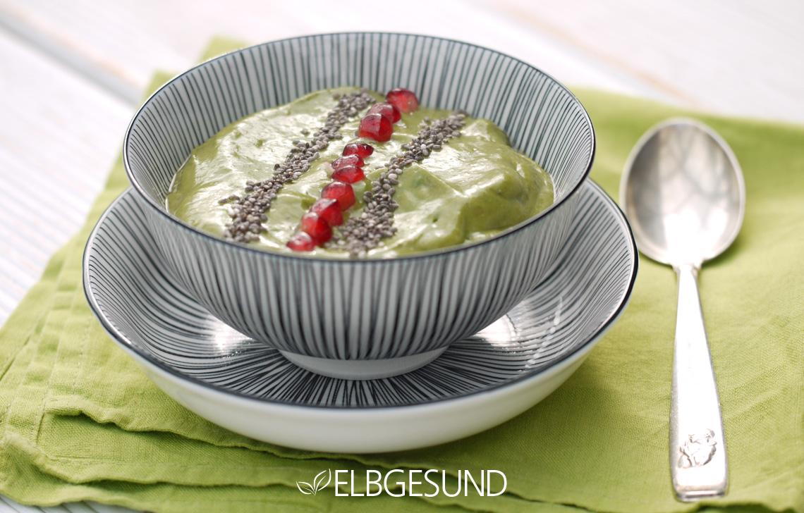 Rezeptbild: Erfrischende Smoothie-Bowl für den Vitaminkick am Morgen – kinderleicht zubereitet mit dem Granadeur