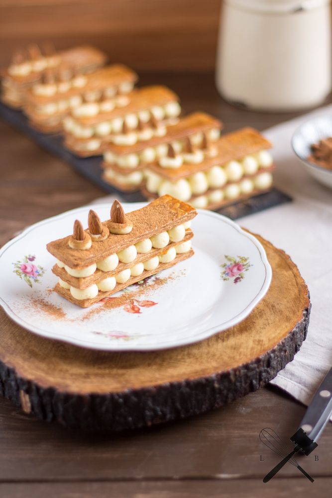 Rezeptbild: Mandel ZImt Millefeuille