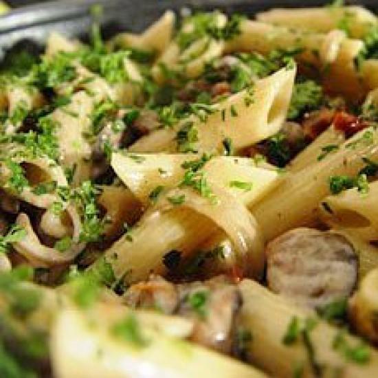 Rezeptbild: Penne in Sahnesauce