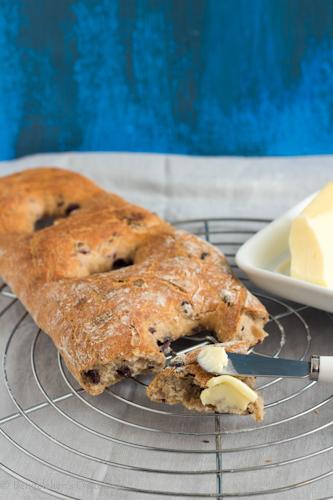 Rezeptbild: Fougasse mit Oliven