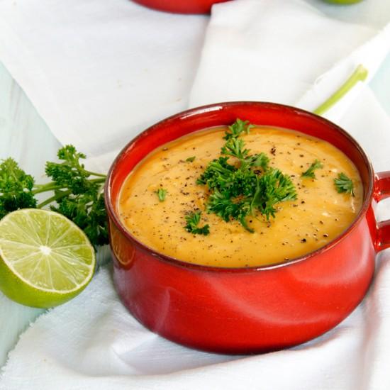 Rezeptbild: Süßkartoffelsuppe