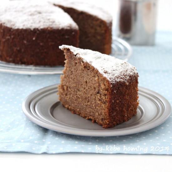 Rezeptbild: Schoko-Bananen-Kuchen zum ersten Bloggeburtstag...