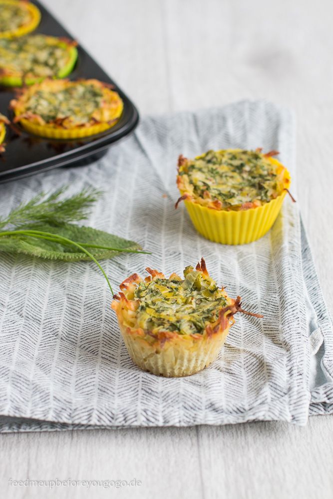 Rezeptbild: Kartoffelnester mit Grüne-Soße-Kräutern