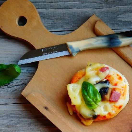 Rezeptbild: Mini-Pizzafladen Hawaii