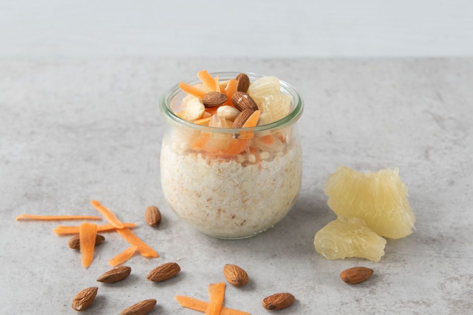 Rezeptbild: Mandel-Pomelo-Overnight-Oat