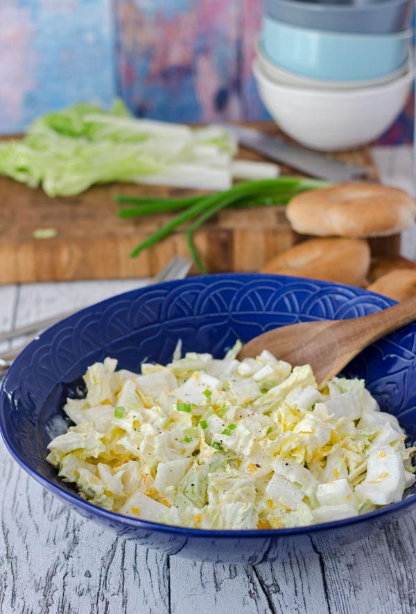 Rezeptbild: Chinakohlsalat mit Mandarinen