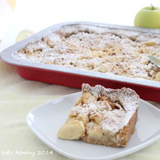Rezeptbild: Apfelstreuselkuchen