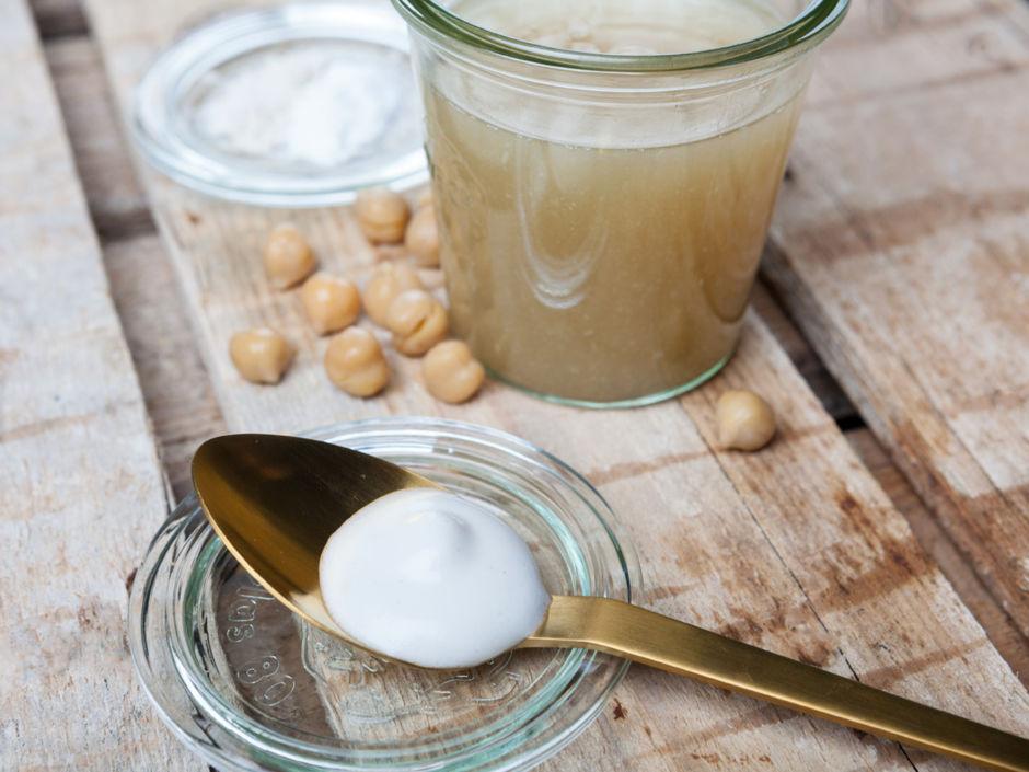 Rezeptbild: Aquafaba – veganen Eischnee selber machen