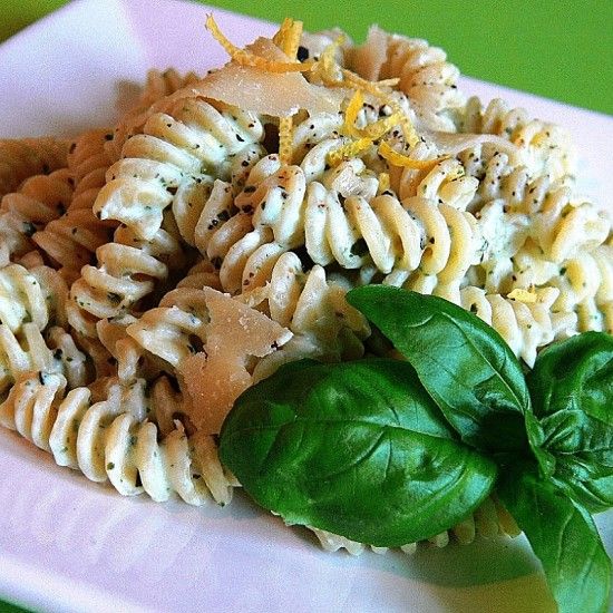 Rezeptbild: Fusilli mit Ricotta und Zitrone