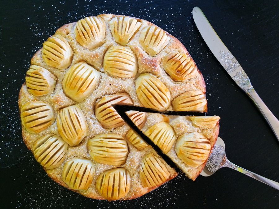 Rezeptbild: Apfel-Topfen-Torte