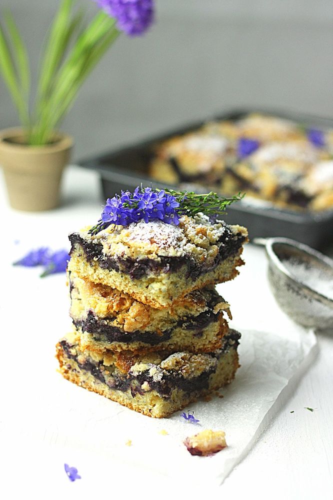 Rezeptbild: Sonntags Blauberkuchen