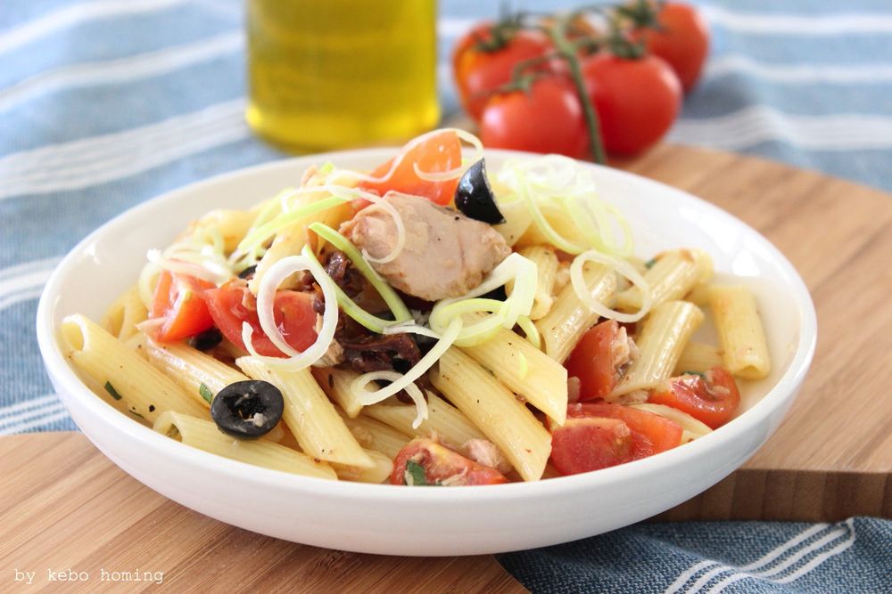 Rezeptbild: Nudelsalat mit Thunfisch
