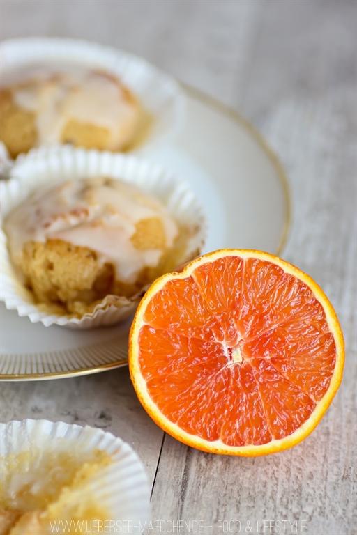 Rezeptbild: Saftige Blutorangen-Muffins