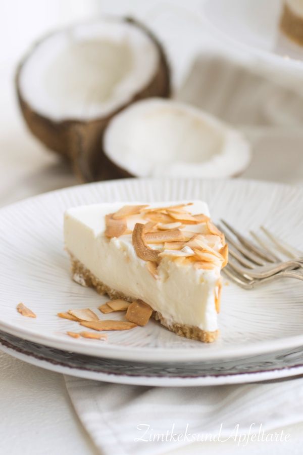 Rezeptbild: Kokos Limetten Cheesecake