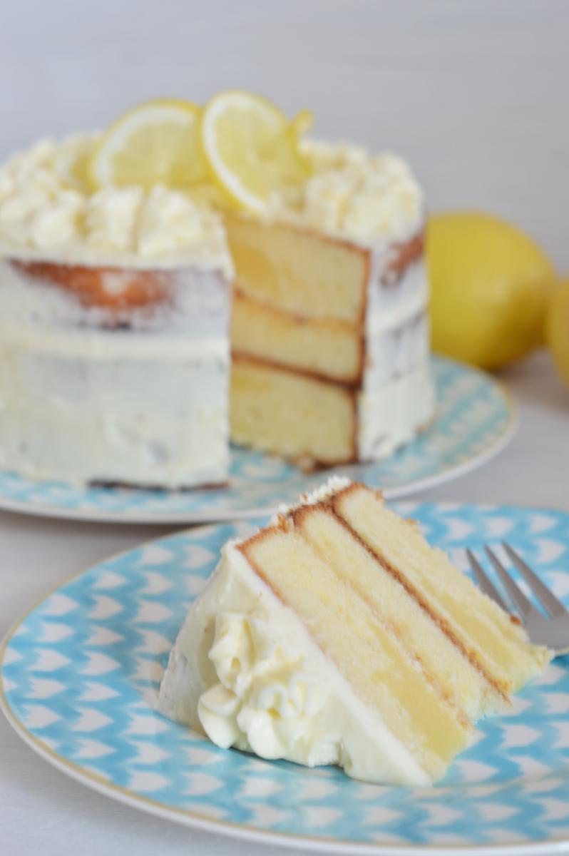 Rezeptbild: Zitronentorte mit Lemon-Curd