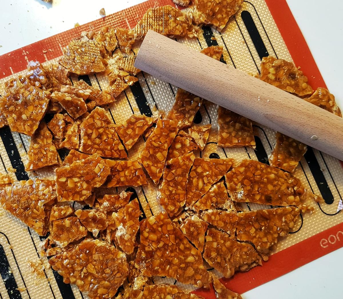 Rezeptbild: Leckeres Mandelkrokant
