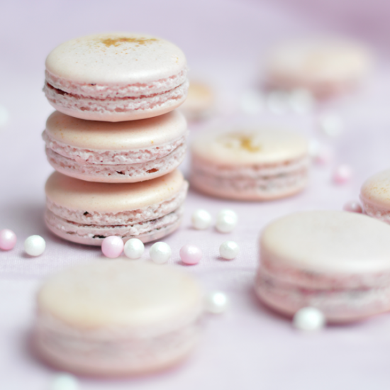 Rezeptbild: Kirsch Macarons