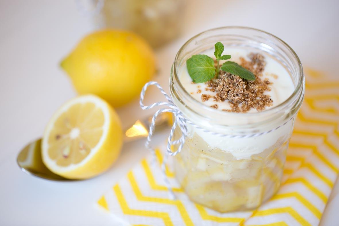 Rezeptbild: Birnenmus mit Knusper-Krokant