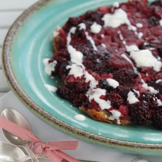 Rezeptbild: Galette mit frischen Beeren