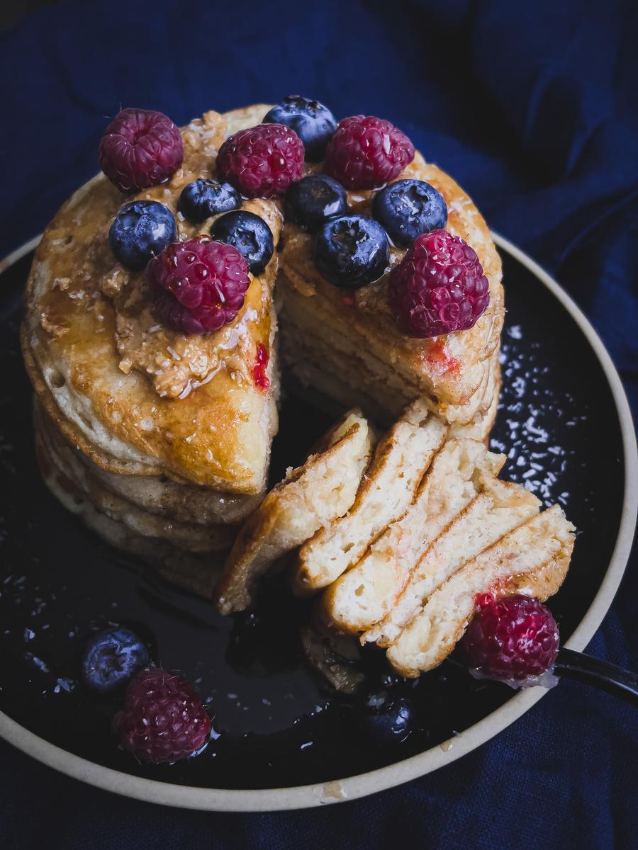 Rezeptbild: Apfel Pancakes